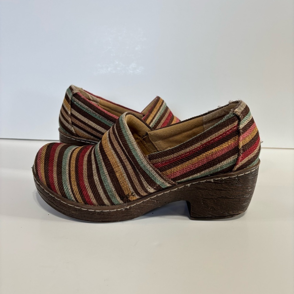 Striped Women's B.O.C.Nursing‎ Shoes  Size 7.5